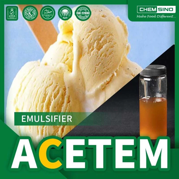 Acetylated Mono- And Diglycerides Acetem Powder E472A Emulsifier