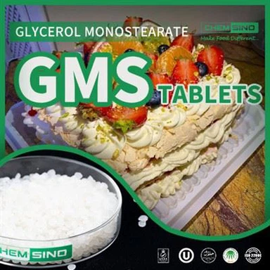 Glicerol monostearat tablete GMS tablete CAS br. 31566-31-1
