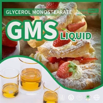Proizvođač prehrambenih aditiva CAS br. 26545-74-4 glicerol monostearat GMS tekućina