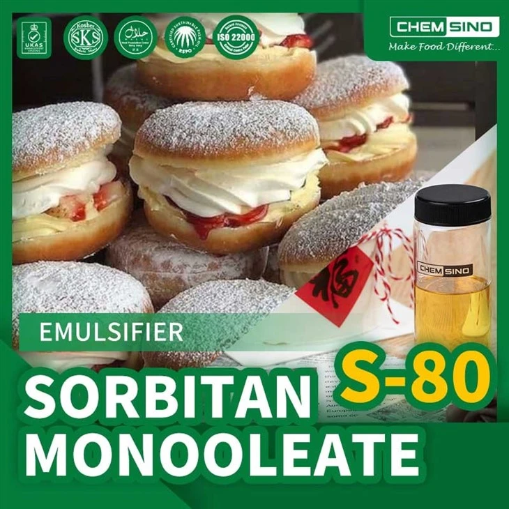 Sorbitan Monooleate Perfect Emulsifier For Cosmetics